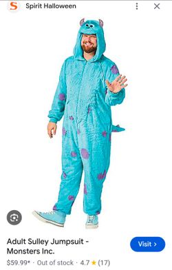 Monsters Inc. Sulley Costume