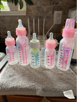 baby bottles and formula