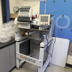 Ricoma embroidery machine