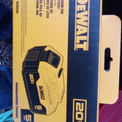 DeWalt 20volt 5.0ah Lithium Battery 