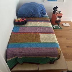 Floyd Twin Bed Frame x Allswell TwinXL Mattress (Can Sell Individually)
