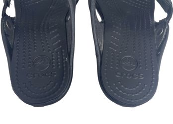 Navy crocs size 6 hot sale