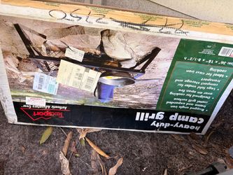 Outdoor camping grill