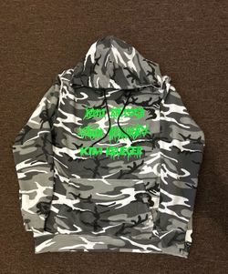 Grey/Green Camo Kim Krueger Hoodie