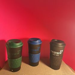 Brand New Crown Insulated Travel Mug-$8.00 Each