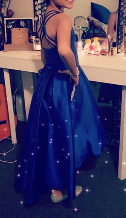 Cute Blue Dress For Girls 