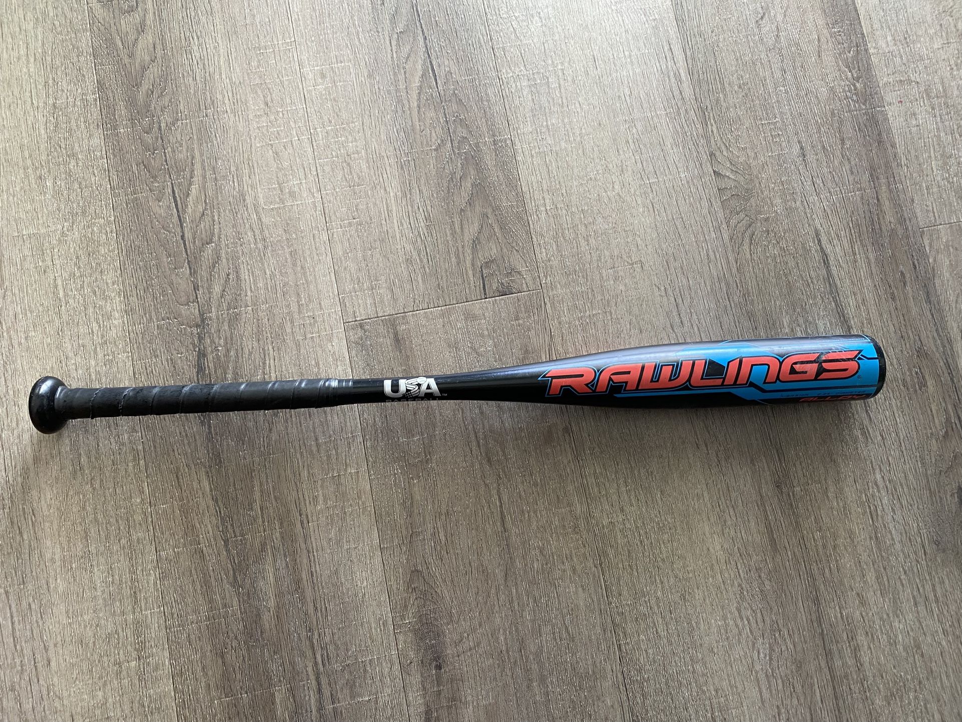 Rawlings Rush 27” Youth Baseball Bat – USA Baseball – 2.25″ Alloy (Used)