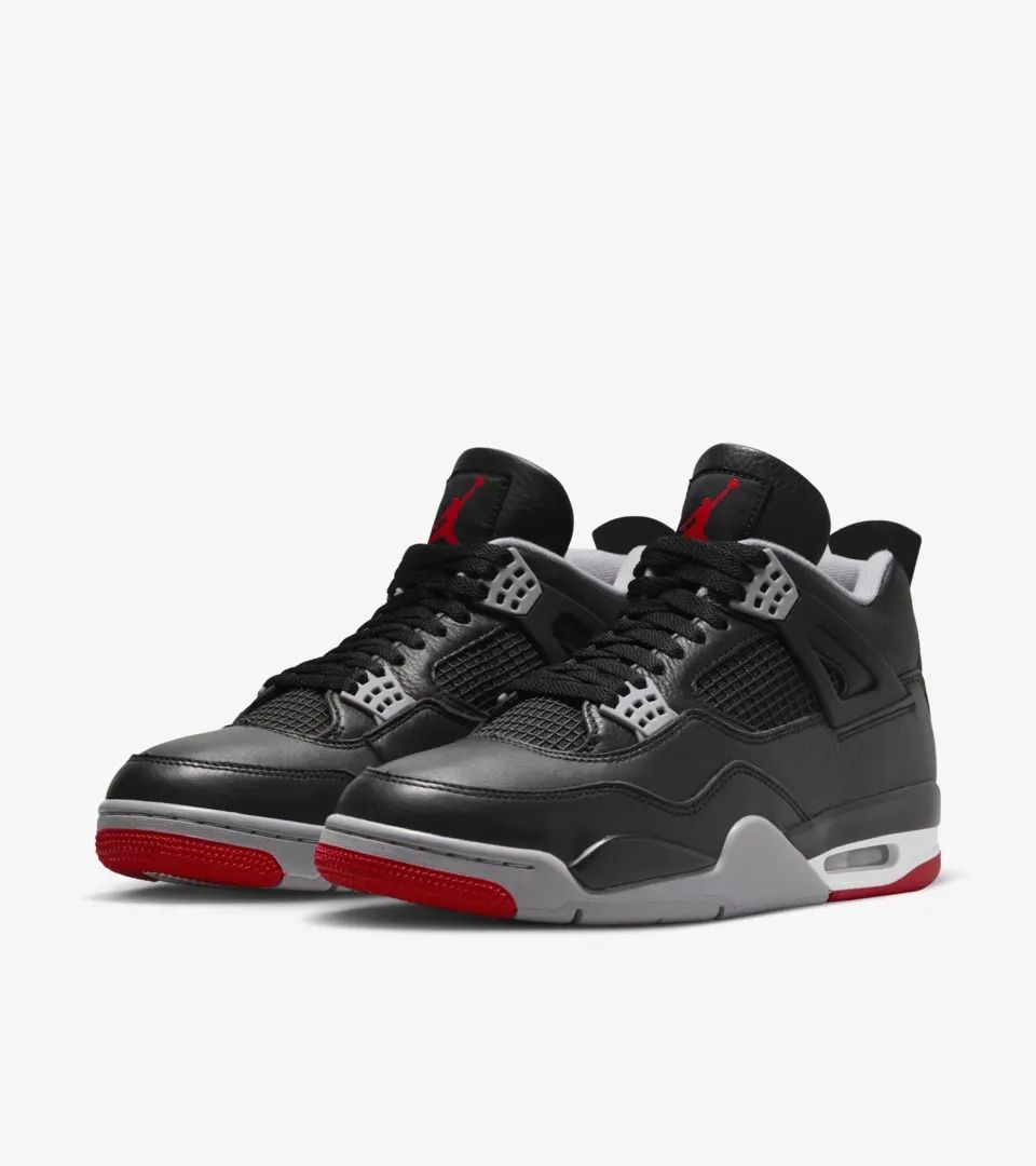 NEW Jordan 4 Retro Bred Reimagined GS SIZE 6.5Y & 7Y 