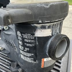 Hayward Pool Motor Runs Great Replace Whole System 
