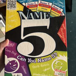 Name 5 Board Game 