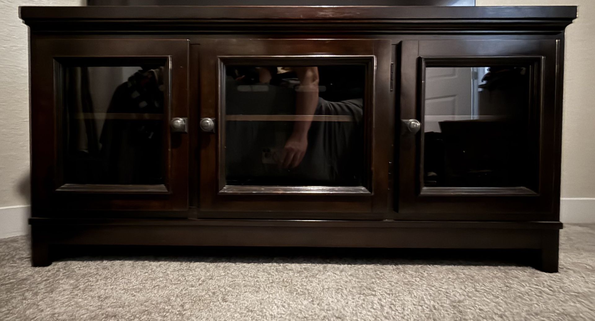 Large Entertainment Center/storage