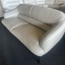 Real Leather sofa,$1800