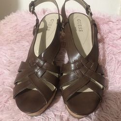 Guess Women Wedge Sandals Size 11M