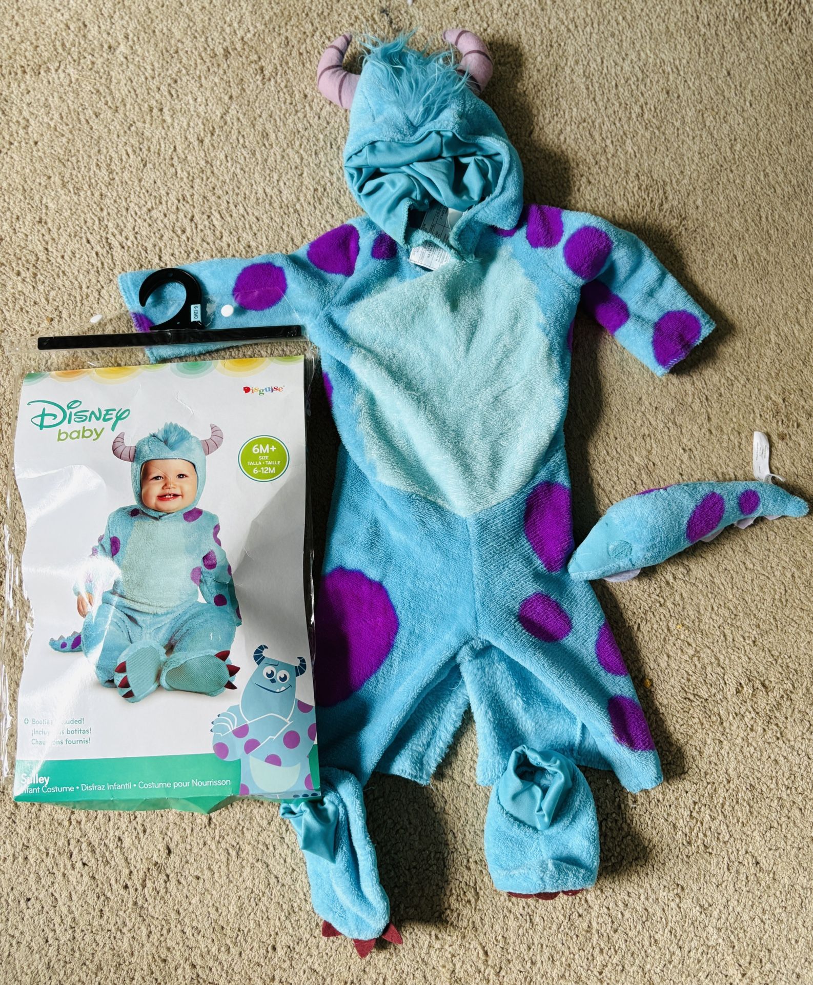 Disguise Disney Baby Sulley 6-12M Infant Costume