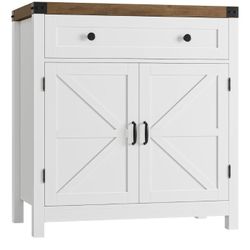 HOSTACK 31.5"W Kitchen Storage Cabinet,