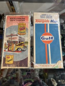 1970s Vintage Road Maps