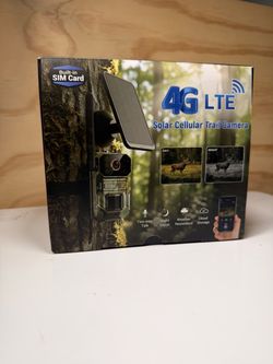 4G LTE Solar Cellular Trail Camera