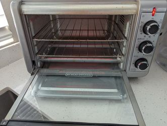 Black and Decker 6 Slice Counter Toaster Over
