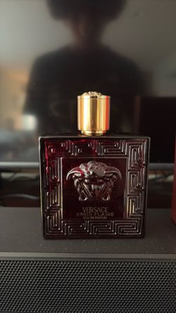 Versace Eros Flame:3.4 ounce(Used, normal wear)