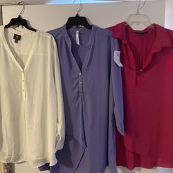 NEW 2X Business Casual Tops