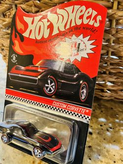 Hotwheels RLC Custom Corvette Black
