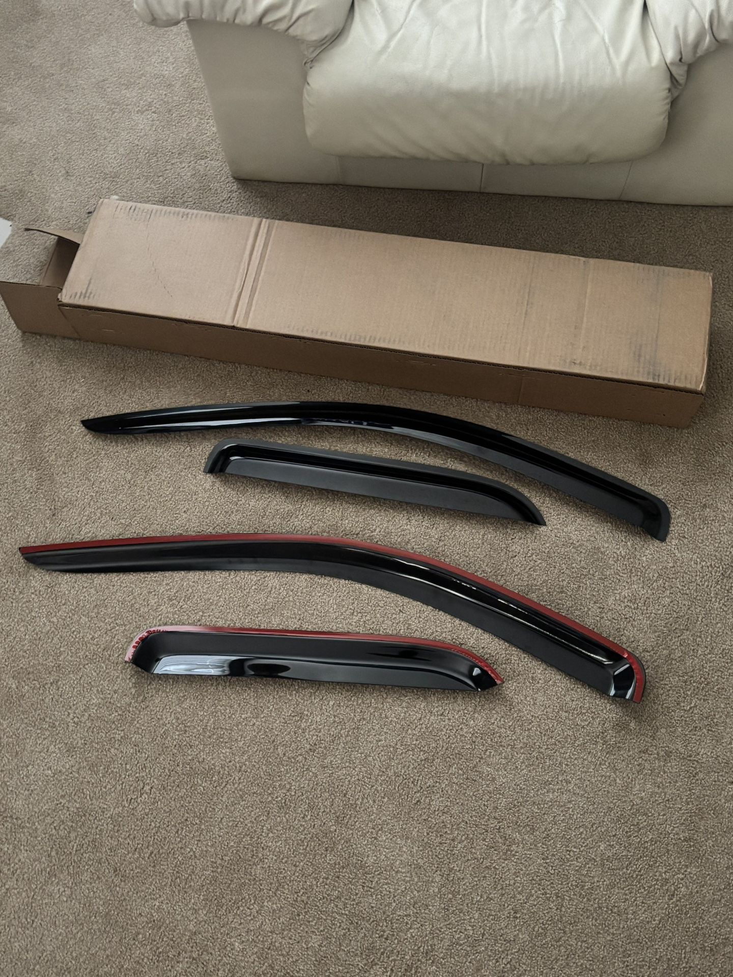 NEW SILVERADO WINDOW VISORS