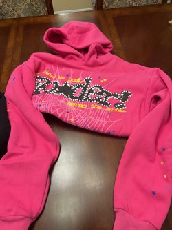 Pink V2 Sp5der hoodie