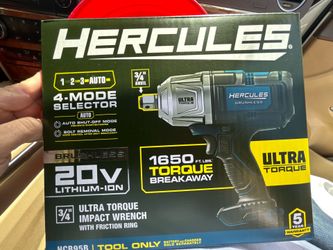 Hércules 1650 torque 3/4” impact