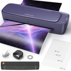 Cold And Thermal Laminator (Purple), With Extras