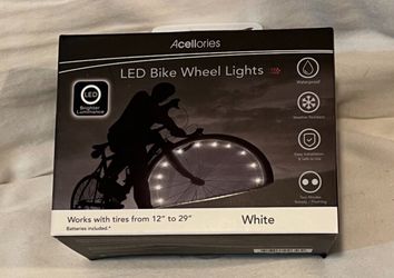 Acellories LED Bike Wheel Lights  (BLUE) ~ NEW