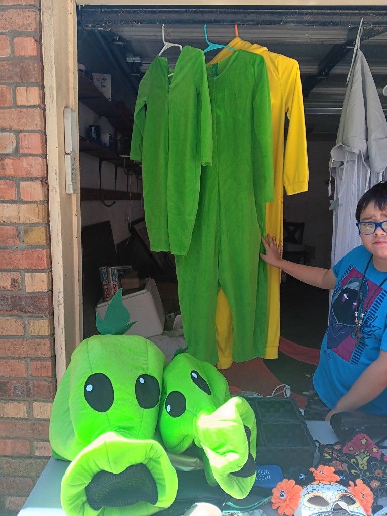 Plants Vs Zombies Child Peashooter Costume 