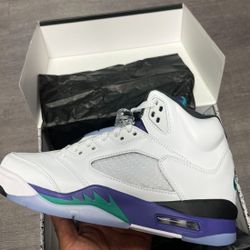 2025 Air Jordan’s Retro 5  Grape 