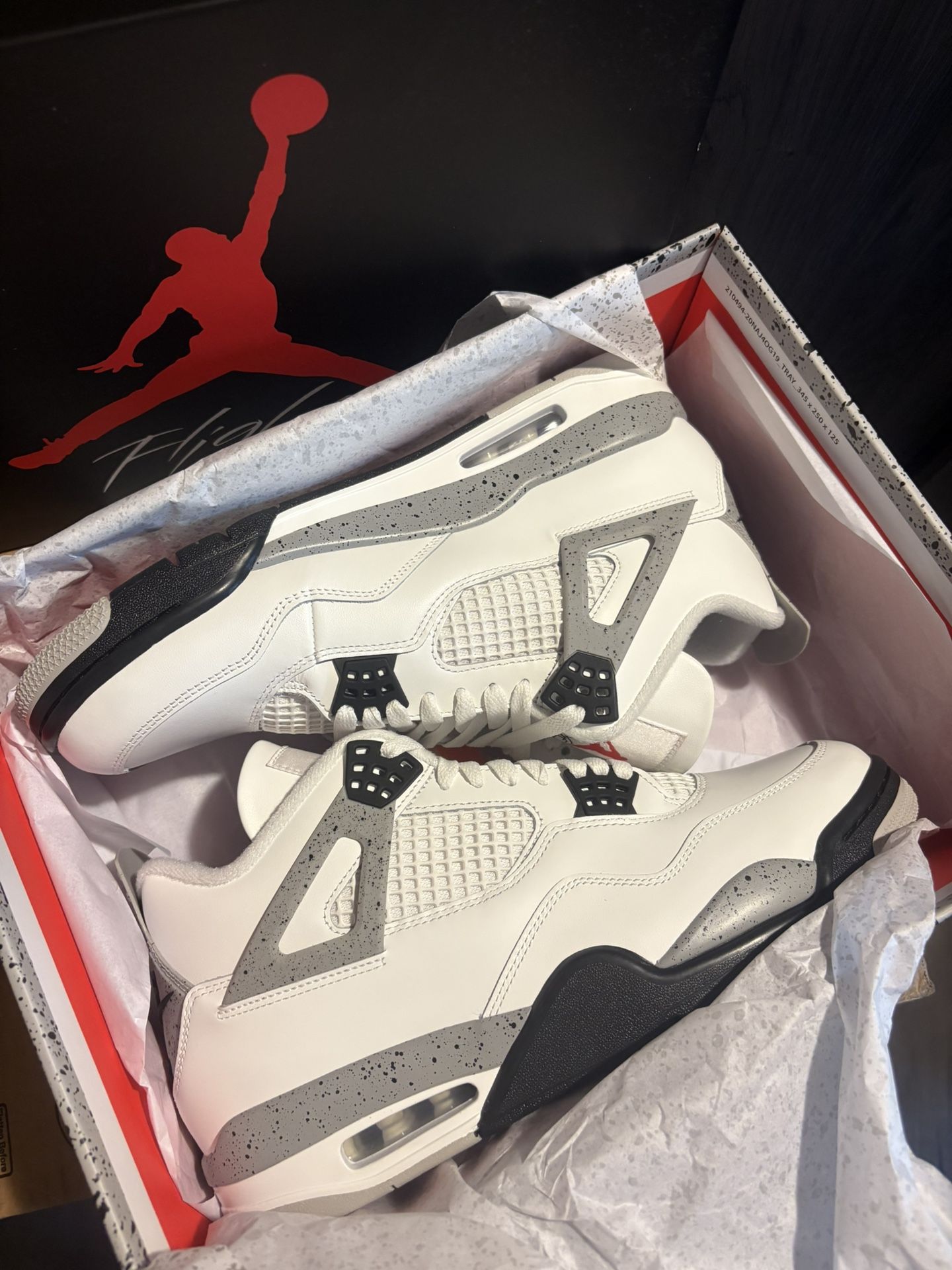 Jordan 4 White Cement 2025