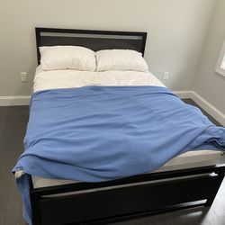 Full Sized Mattress & Bed Frame 