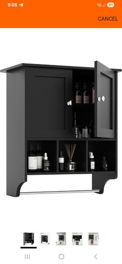 Wall Mounted Bathroom Cabinet -White