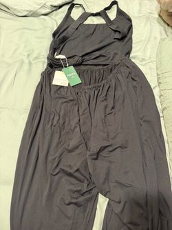 Halara black Halter Jumpsuit