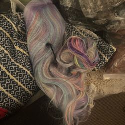 Unicorn Long Wig