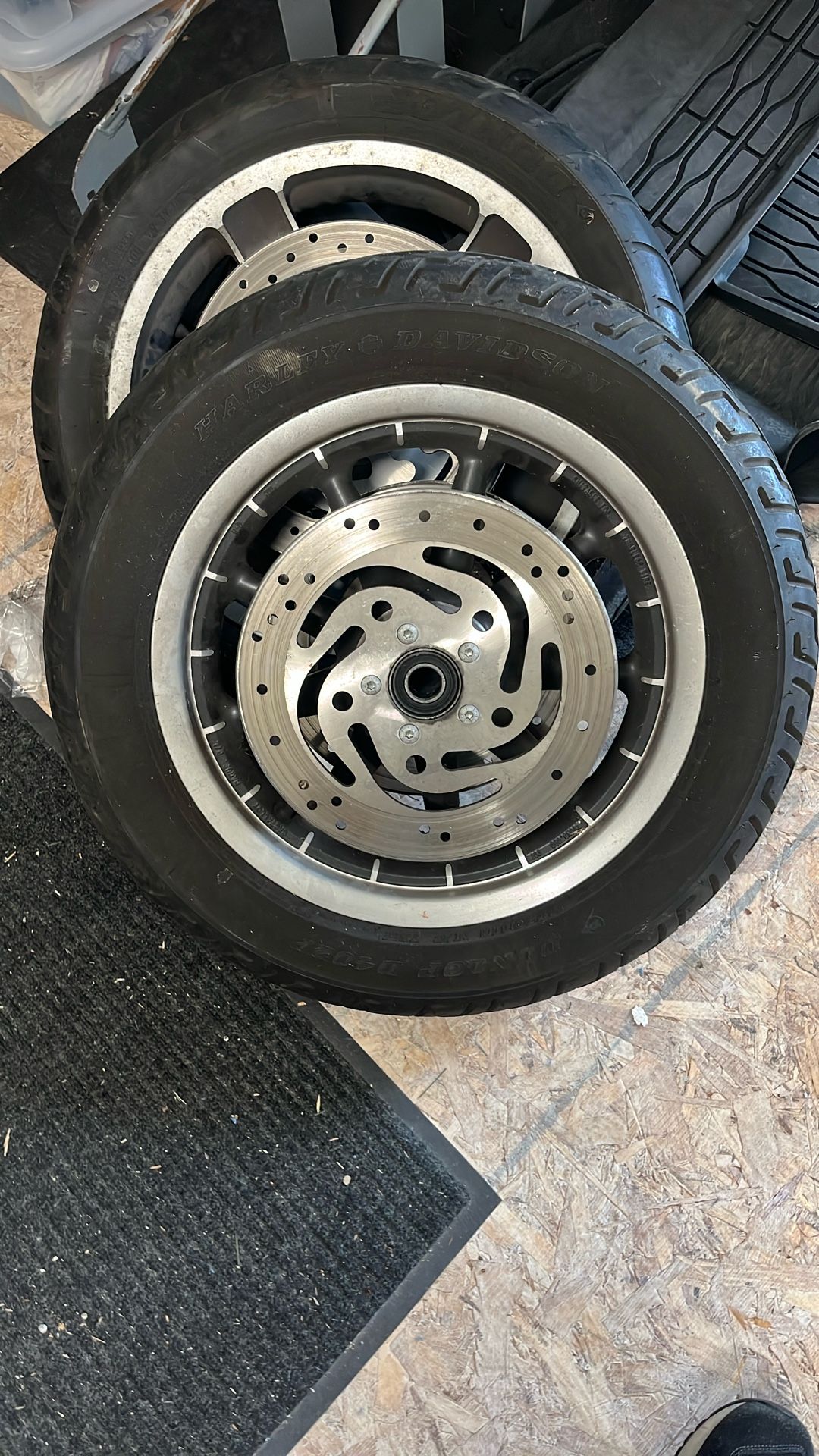 Harley Davidson 16” Rim And Tire