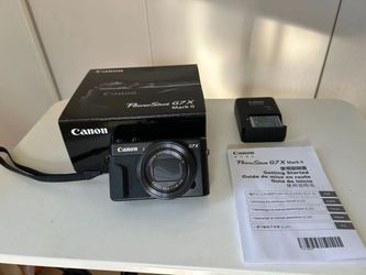 Canon PowerShot G7 X Mark II