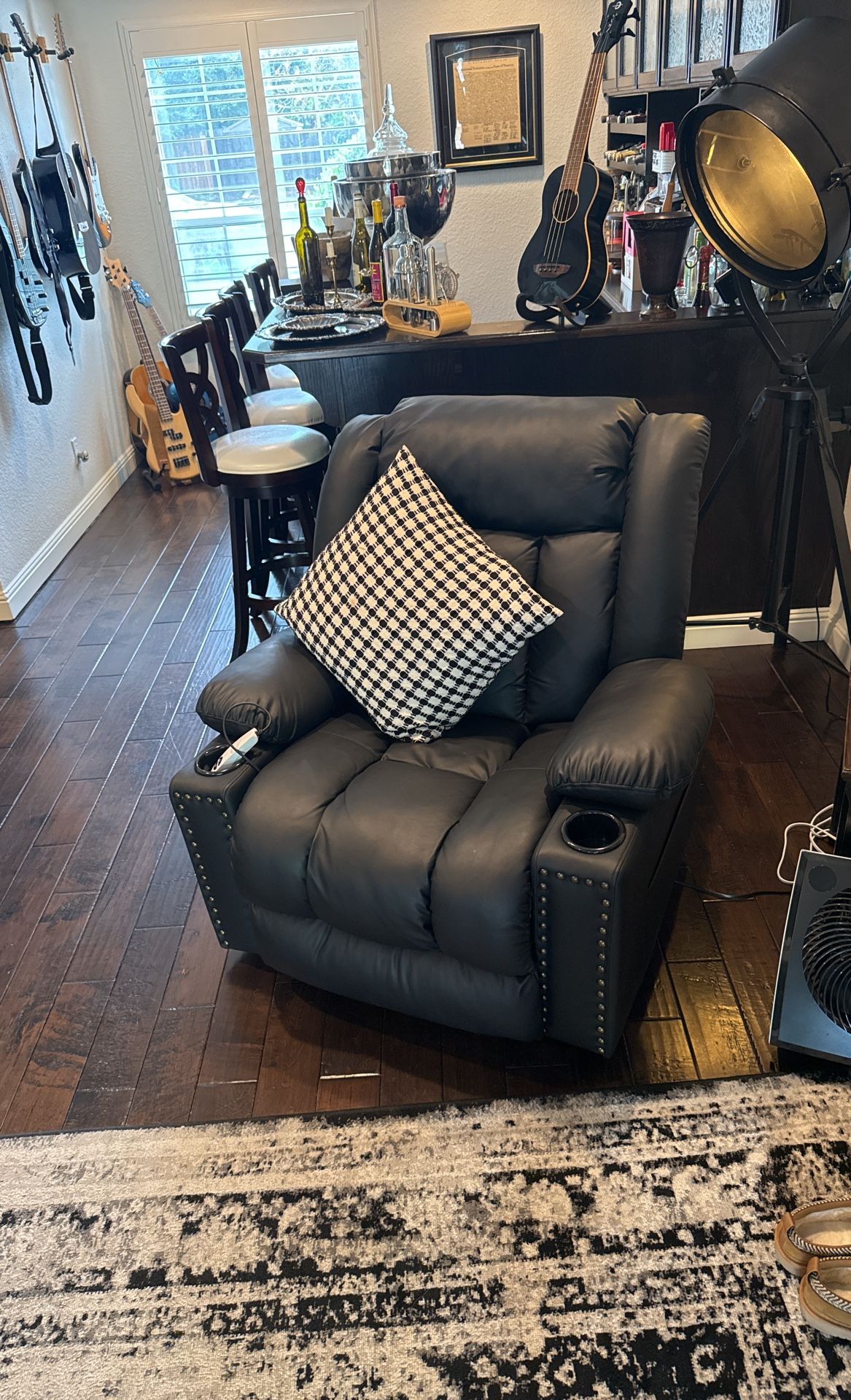 2 Leather Recliners Less Than A Year Old