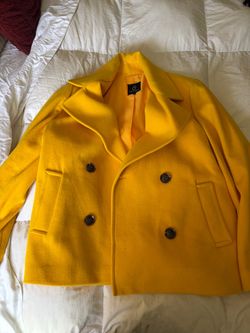 Yellow coat large size