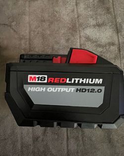 Milwaukee M18 Red Lithium High Output HD 12.0 Battery New