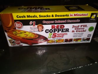 New copper mini 5 minute cooker