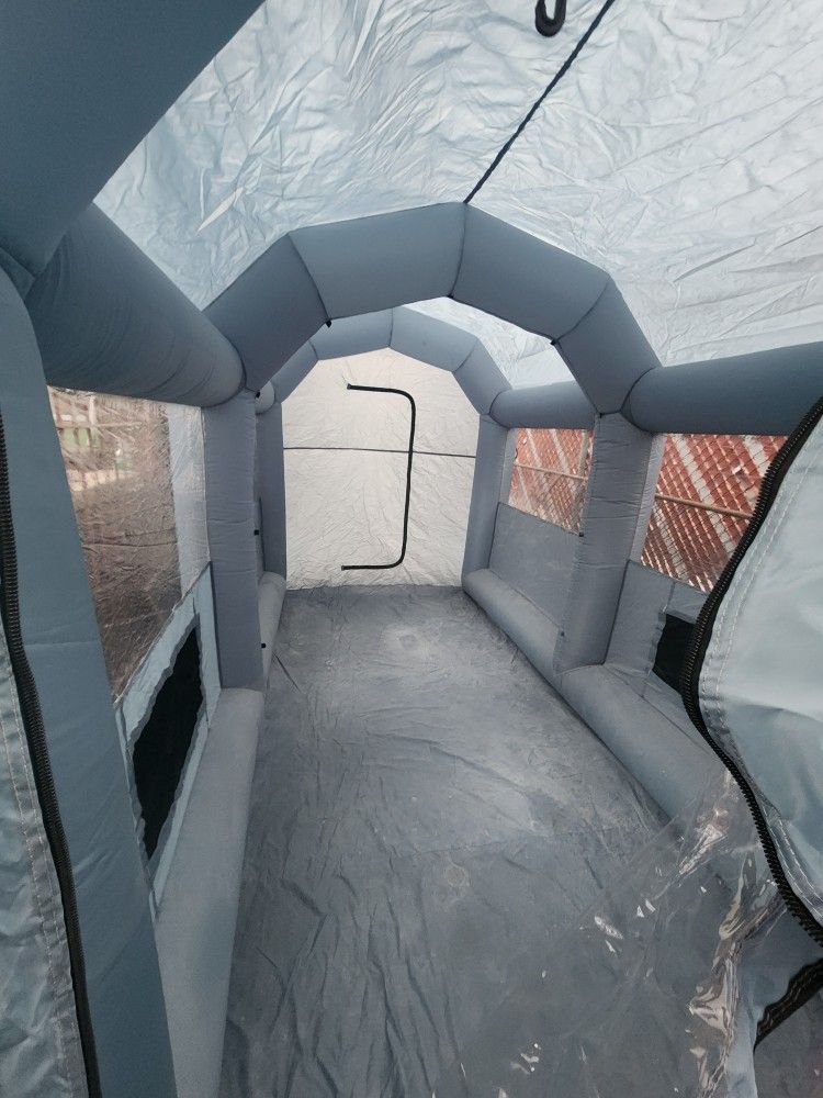 Inflatable Spray Booth 13.5 x 8.5 x 8.5ft 