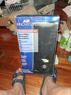 Clean  Mist Ultrasonic Humidifier, NEW