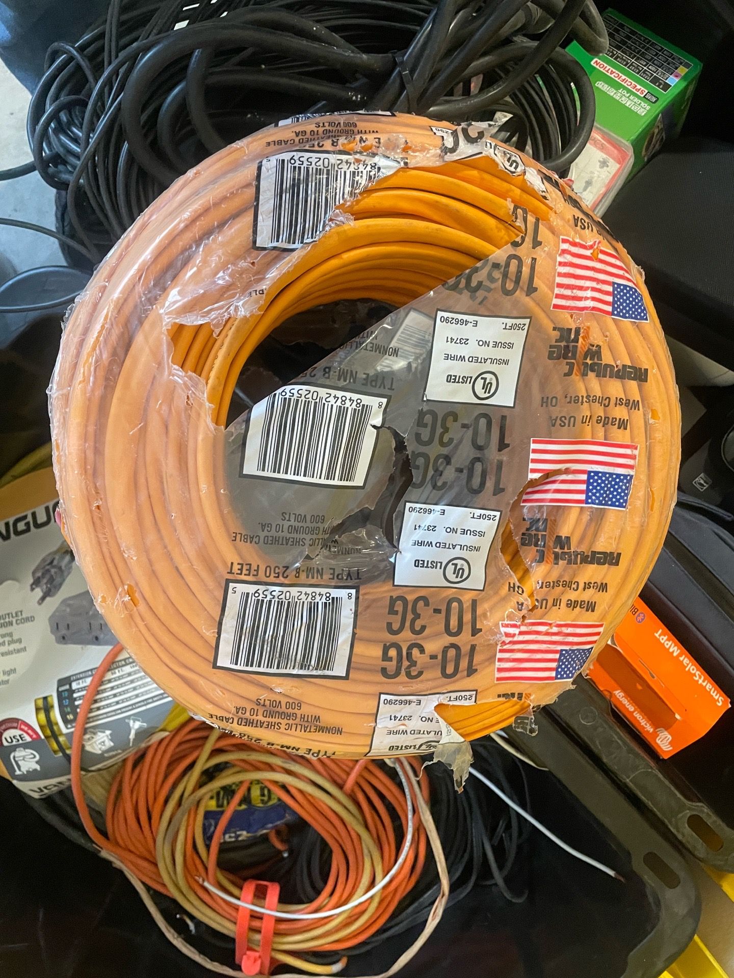 10AWG x3 Romex NM-B wire 250FT