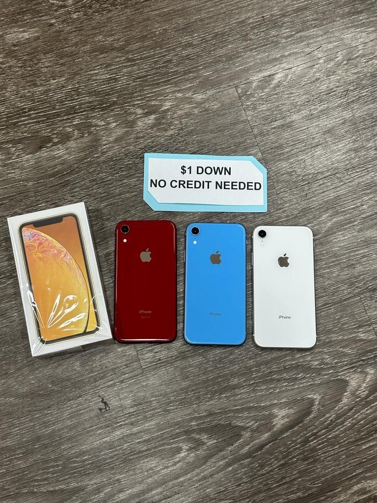 Apple IPhone XR Unlocked PAYMENTS AVAILABLE LOW AS $1 DOWN NO