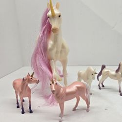 Beyer Unicorn Horse Freedom Series Magical Sky Meadow Pink Kids Toys Girls Room Collectible  🐎Retro