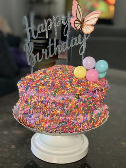 Butterfly cake topper