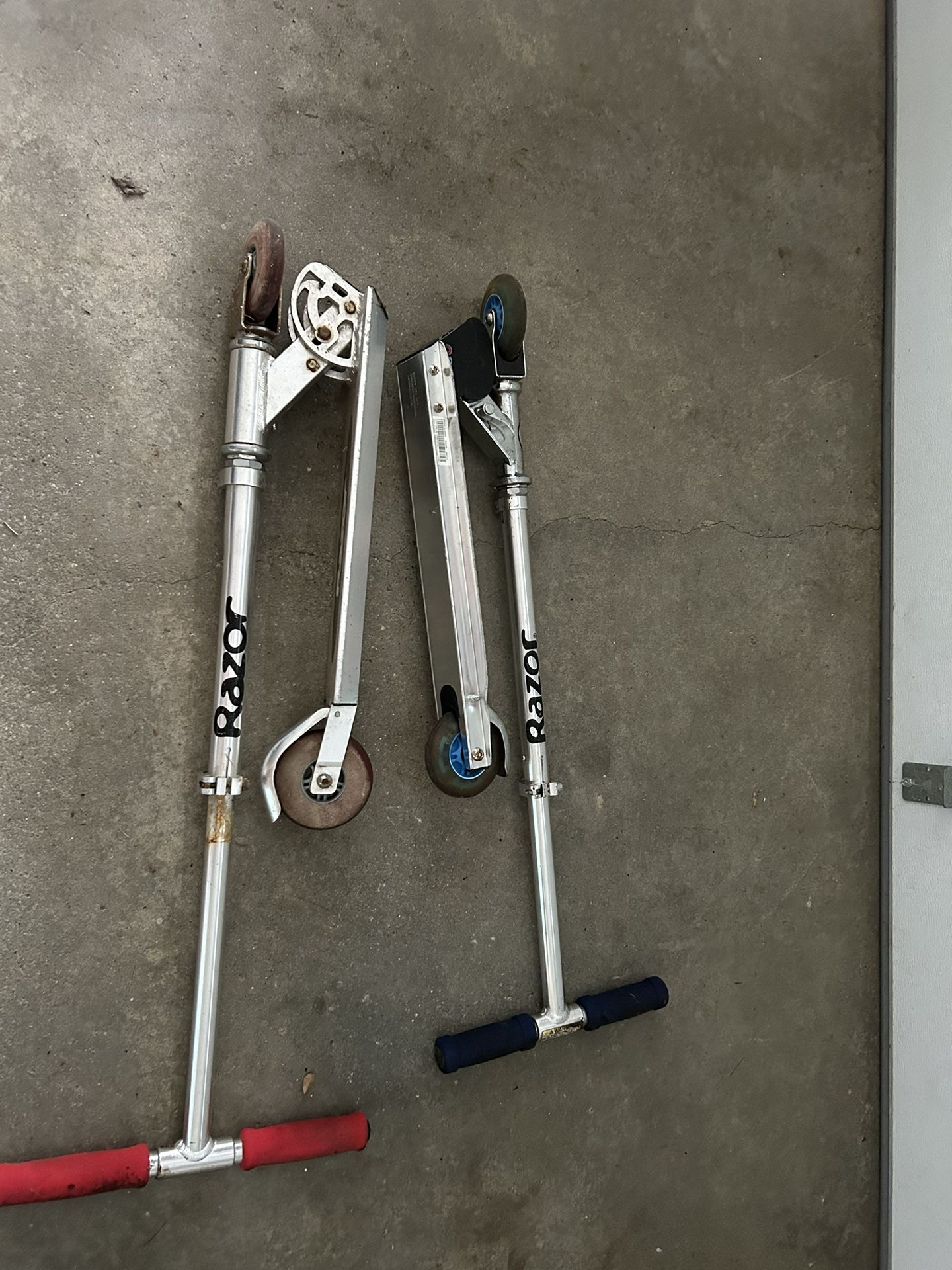 Two Razor Scooters